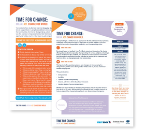 Thumbnail of two activity guides. Click to visit the Time for Change: Tip Sheets and Activity Guides page.