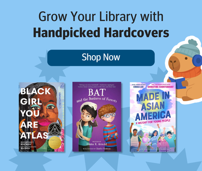 Grow Your Library with Handpicked Hardcovers. Tap to shop now.